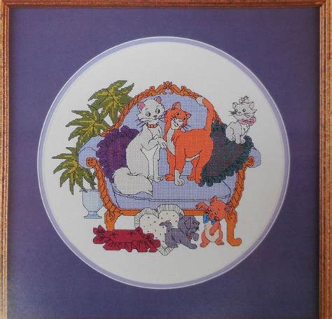 Rare Aristocats Cross Stitch Needlepoint Kit New In Package Etsy