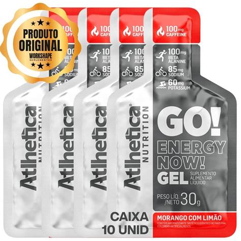 Carboidrato Em Gel Go Energy Gel Atlhetica Caixa Sach S De