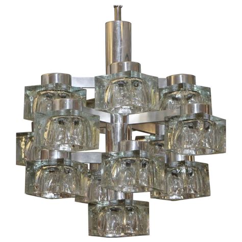 24 Bulb Gaetano Sciolari Chandelier For Lightolier At 1stdibs