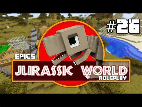 Jurassic World Minecraft Modded Survival Ep 2 UDDERSHOT Rexxit