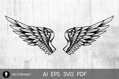 Eagle Wings in Tattoo Style Graphic by ivankotliar256 · Creative Fabrica