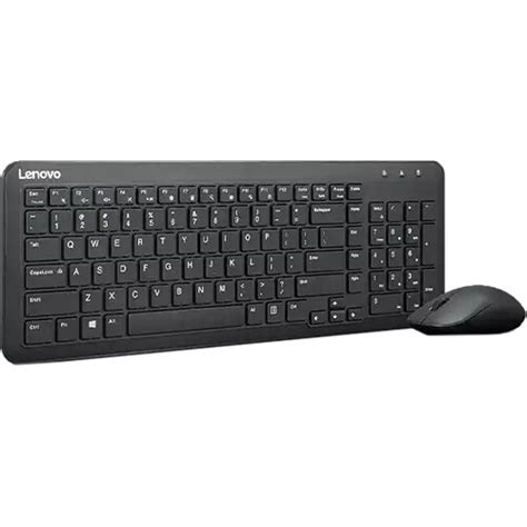 Lenovo 300 Wireless Keyboard And Mouse Combo Black Gx31c95738