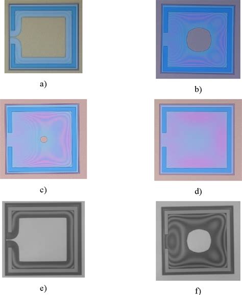 Figure 1 From Xenon Difluoride Etching Of Sacrificial Layers For