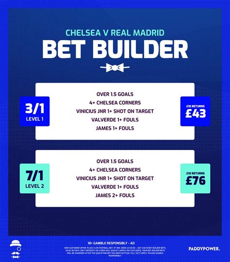 Andys Football Tips On Twitter 🏟️ Chelsea V Madrid Bet Builder 📊