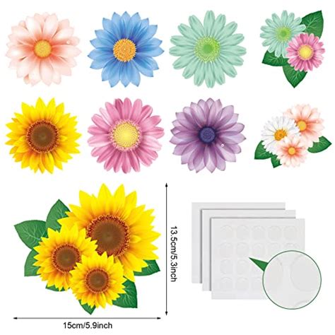 45 Pcs Summer Sunflower Cutouts Sunflower Bulletin Board Cutouts ...