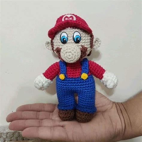 Super Mario De Crochê Amigurumi Elo7 Produtos Especiais