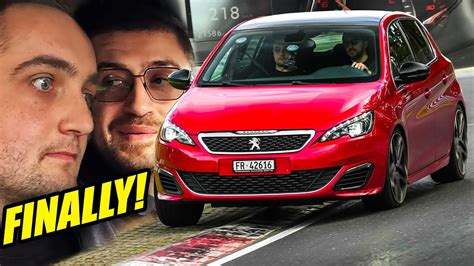 Finally First Drive In Peugeot 308 Gti On The Nürburgring Youtube