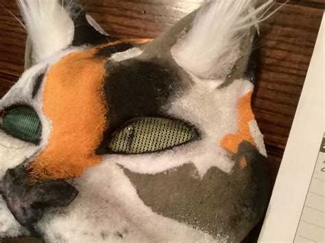 Calico Cat Therian Quadrobics Mask Etsy