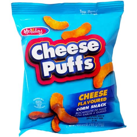 Holiday Cheese Puffs 20g Brydens Retail Inc