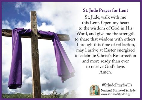 St. Jude Prayer for Lent