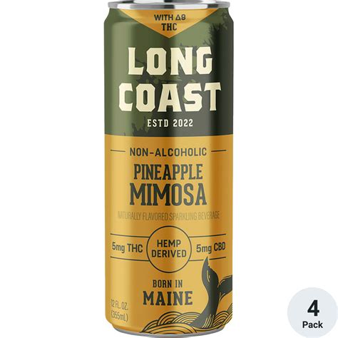 long coast thc mg pineapple mimosa total wine