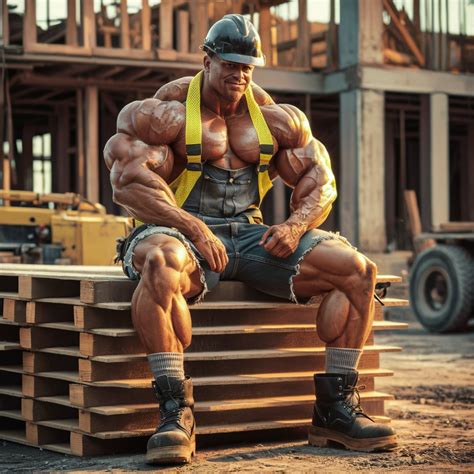 Hot Construction Workers On The Job Ideogram AI Gingerbredman1989 On Tumblr