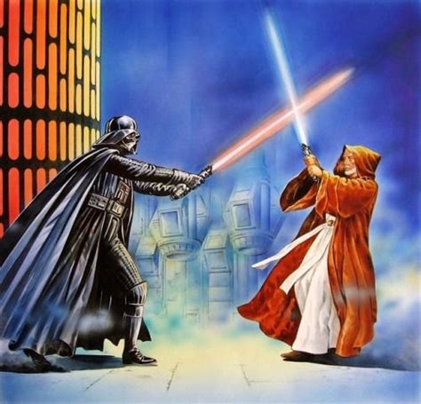 Darth Vader Vs Obi Wan