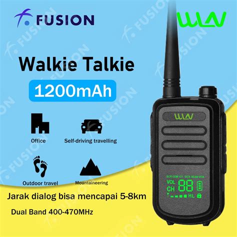 Jual HT WLN KD C100 KD C100 C 100 UHF PAKET STANDART HT WLN KD C100U