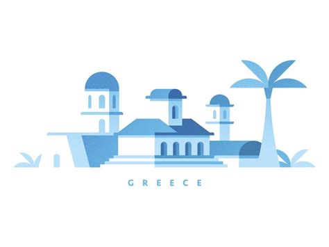 Greece | Greece design, Greece, Postcard design