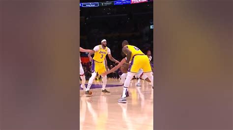 Lebron James Throws A Lob But It Goes In As 3pt Shot Game 4 Wcf Lakers Vs Nuggets May 22 2023