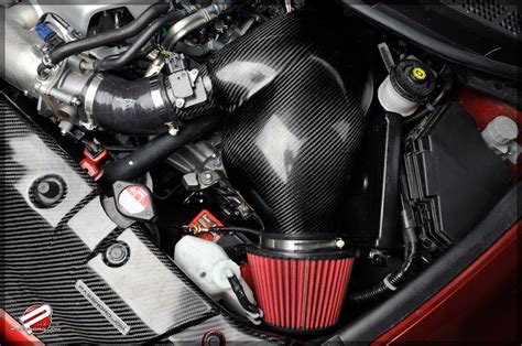 Racing Tuned Spec Password Jdm Dry Carbon Fiber Powerchamber Intake Honda Civic Fd