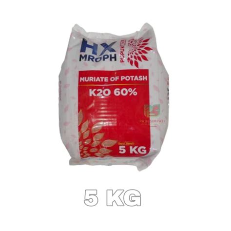 Jual PUPUK HX MROPH Pupuk KCL 5kg Shopee Indonesia