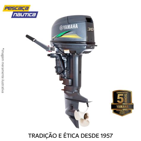 Motor Hp Yamaha Hmhs Tempos Partida Manual Compre Online