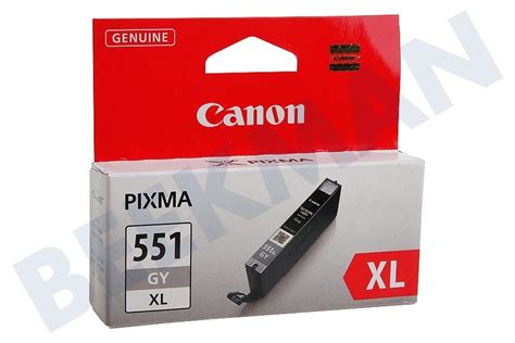 Canon B Inktcartridge Cli Xl Grey Canon Printer