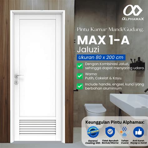 Jual Alphamax Max A Pintu Rumah Pintu Kamar Mandi Pintu Gudang Pintu