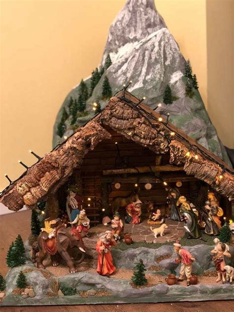 Szopka Bożonarodzeniowa Gingerbread house Nativity Chrismas