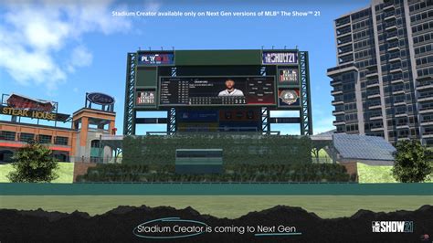 MLB The Show 21 Stadium Creator Revealed In Next Gen Teaser