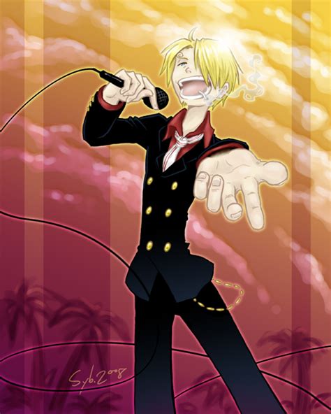 Singing Sanji by SybLaTortue on DeviantArt