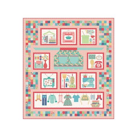 Vintage Housewife Quilt Kit By Lori Holt Of Bee In My Bonnet For Riley