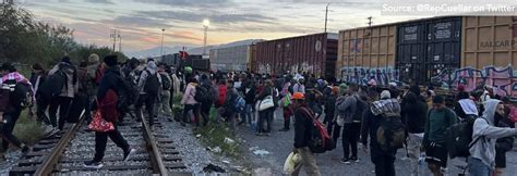 Weekly U S Mexico Border Update Heavy Migration No Congress Deal