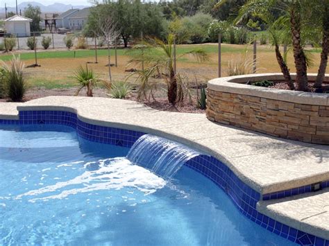 Aqua Pools | Fiberglass Swimming Pool Cascades for Austin, Beaumont ...