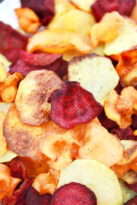 Air Fryer Veggie Chips Recipe - Sweet and Savory Meals