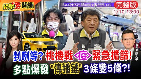 【螃蟹秀開鍘】不可能零確診國門戰疫擴大篩檢超級任務多點爆發傳播鏈3條變5條機場感染源爆發急匡列疫調防疫小黃司機確診 憂更