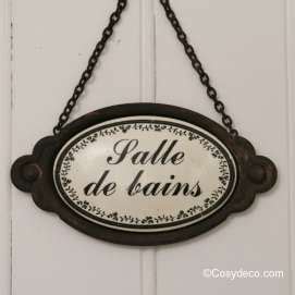 Plaque De Porte Salle De Bain D Coration R Tro Style Retro Cute Crafts