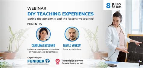 UNEATLANTICO Organiza El Webinar DIY Teaching Experiences During The