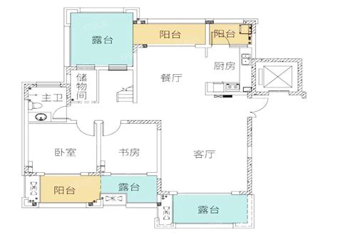 北大资源悦来套内约130㎡d7户型北大资源悦来户型图 重庆搜狐焦点网