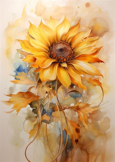 Pin By Marleen Meintjes On Art Painting Flowers In Sunflower