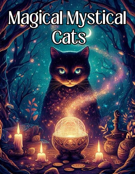 Magical Mystical Cats 2024 2025 Monthly Planner Calendar 15 Magical