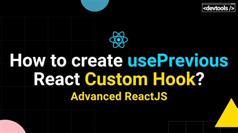 How To Create UsePrevious React Custom Hook Advanced React Js