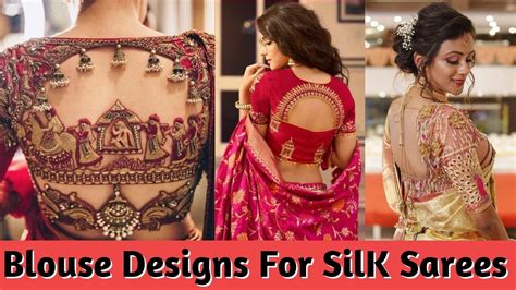 Top 999+ silk saree blouse designs 2019 latest images – Amazing Collection silk saree blouse ...