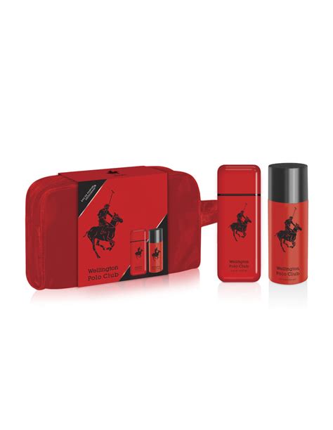 Wellington Polo Club Red Eau De Parfum Neceser