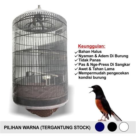 Jual Kerodong Krodong Murai No Nomor Transparan Tembus Pandang