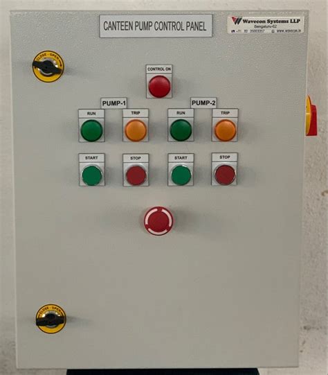 V Single Phase Dol Starter Control Panel For Industrial