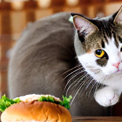 Stabilityaistable Diffusion · Cats Eating Burgers