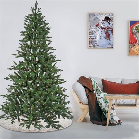 National Tree Company 75 Ft Fir Pre Lit Artificial Christmas Tree With Clear Incandescent