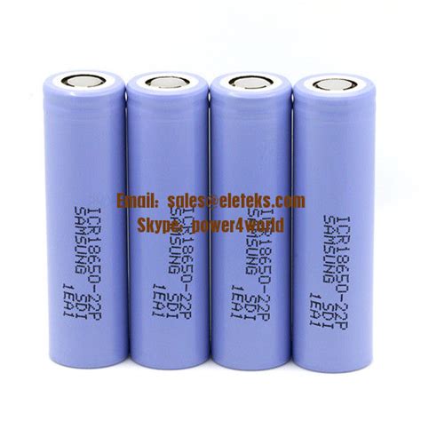 Samsung Icr18650 22p 2200mah 37v Li Ion Rechargeable Battery For Flashlights Power Tools