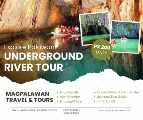 PALAWAN | UNDERGROUND RIVER TOUR | 2,200/PAX - MAGPalawan Travel & Tours