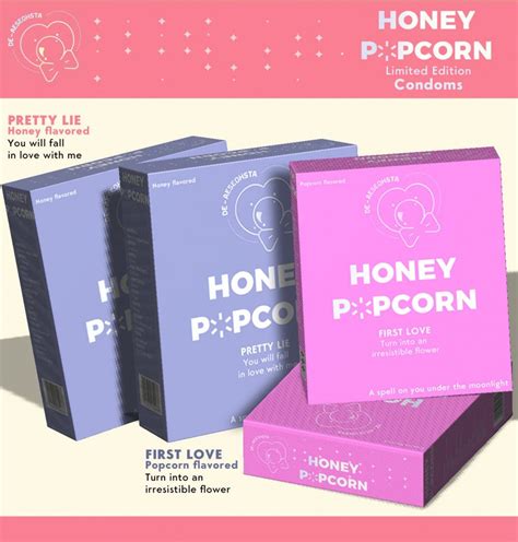 Honey Popcorn Releases Limited Edition Condom Set Allkpop