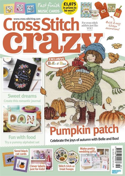 Cross Stitch Crazy Back Issue October 2019 Digital Cross Stitch