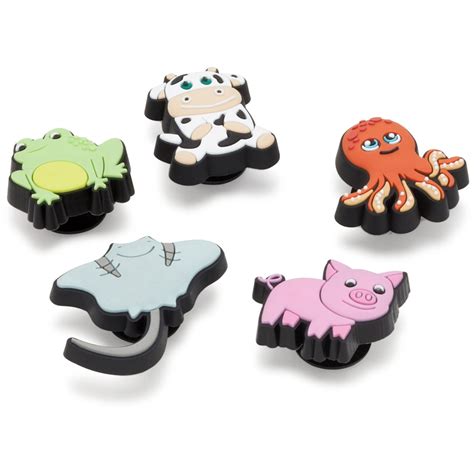 Jibbitz Unisex Cutie Animal 5 Pack Animales Crocs Colombia